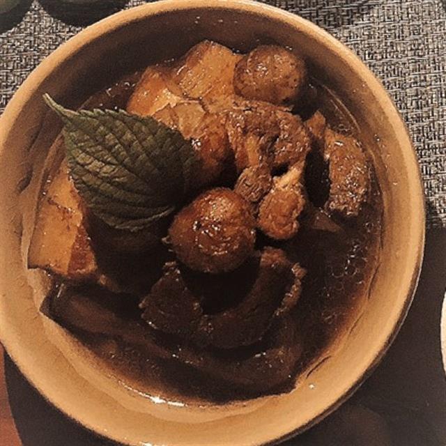 油甘果慢滷豬三層食譜與做法