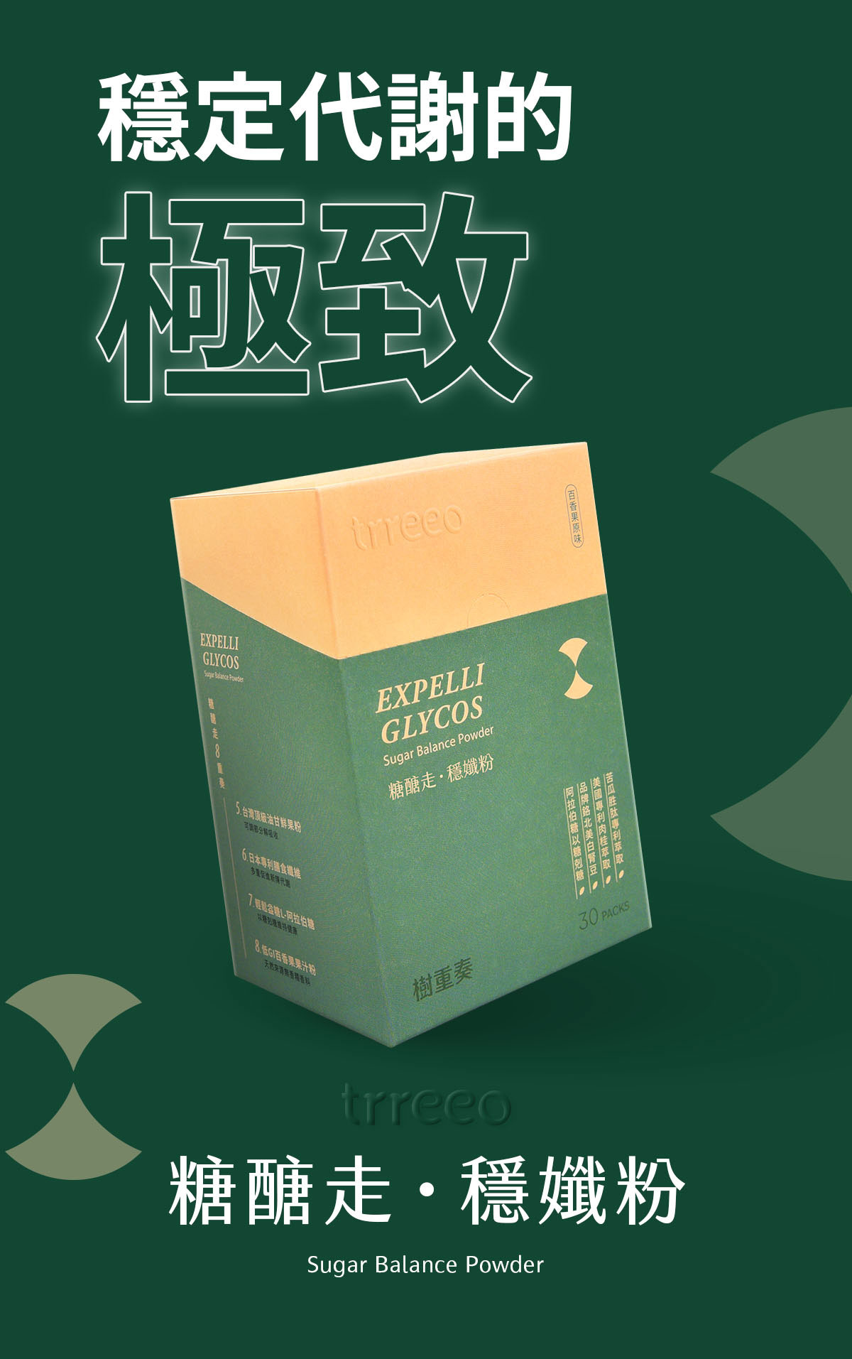 穩定代謝的極致,糖醣走穩孅粉,添加美國Phase2白腎豆、肉桂、苦瓜胜肽、菸鹼酸鉻