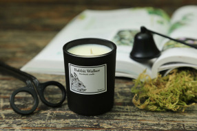 野兔玫瑰-香氛蠟燭65g (田園玫瑰香)