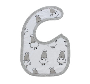 白色羊樂園圍兜 白色羊樂園圍兜