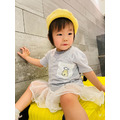 Cute灰色幼童短袖上衣(0-12歲) Cute灰色幼童短袖上衣(0-12歲)