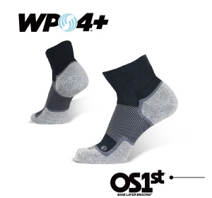 WP4+足弓舒適健康襪/加寬版-中筒 (白/黑) WP4+足弓舒適健康襪/加寬版-中筒 (白/黑)