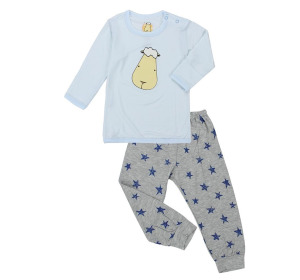 大頭羊睡衣套裝3-12歲(藍/粉/白) 大頭羊睡衣套裝3-12歲(藍/粉/白)