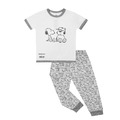 【史努比x抱抱羊】短袖長褲睡衣套裝 ❮白袖+白褲/白袖+藍褲❯ 0-24m 【史努比x抱抱羊】短袖長褲睡衣套裝 ❮白袖+白褲/白袖+藍褲❯ 0-24m