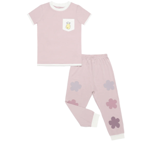 花園系列短袖長褲睡衣套裝(0-3歲) 花園系列短袖長褲睡衣套裝(0-3歲)