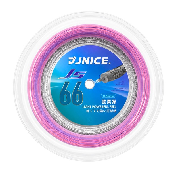 【反彈力】JS-66 球拍線 大盤線 200m (紅/白/蒂芬妮/螢光黃/漸層粉紫/淡紫) 【反彈力】JS-66 球拍線 大盤線 200m (紅/白/蒂芬妮/螢光黃/漸層粉紫/淡紫)
