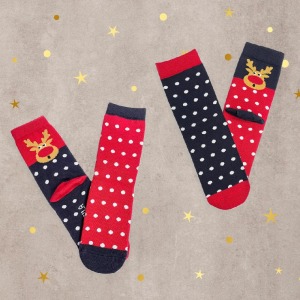 ZILA 麋鹿點點穿搭襪|2尺寸 ZILA 麋鹿點點穿搭襪|2尺寸