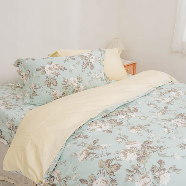 【白玫瑰】【床組】埃及棉_單人/雙人/加大/特大_IDEE LIVING伊德生活 【白玫瑰】【床組】埃及棉_單人/雙人/加大/特大_IDEE LIVING伊德生活