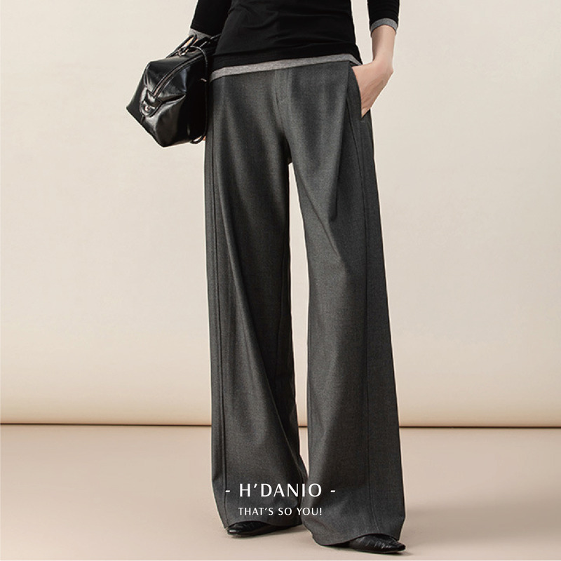 立體前壓摺質感西裝褲 2色(灰L現貨) 立體前壓摺質感西裝褲 2色(灰L現貨)