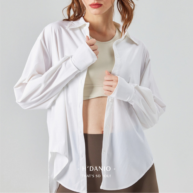 冰絲彈性防曬長袖 冰絲彈性防曬長袖