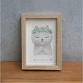 【愛與和平的貓咪肖像】相框畫_5 【愛與和平的貓咪肖像】相框畫_5