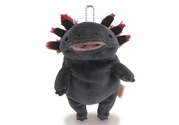 Morisaka Mochi Series|末班茫茫大叔-迷你墨西哥鈍口螈吊飾(黑色)  Morisaka Mochi Series|末班茫茫大叔-迷你墨西哥鈍口螈吊飾(黑色)