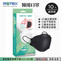 MOTEX 摩戴舒.4D立體韓版 醫療用口罩(未滅菌) (極致黑,10片/盒) MOTEX 摩戴舒.4D立體韓版 醫療用口罩(未滅菌) (極致黑,10片/盒)