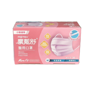 MOTEX 摩戴舒.平面型醫用口罩 (外耳掛,30片/盒) (櫻花粉) MOTEX 摩戴舒.平面型醫用口罩 (外耳掛,30片/盒) (櫻花粉)