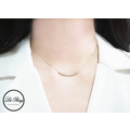 純銀微笑小銀管項鍊_6 純銀微笑小銀管項鍊_6