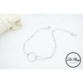 純銀圓圈雙鍊條手鍊_1 純銀圓圈雙鍊條手鍊_1
