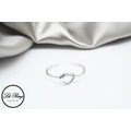 純銀心型打結戒指 ( 1.6 ~ 1.8 ) 純銀心型打結戒指 ( 1.6 ~ 1.8 )