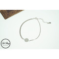 純銀簡約圓形細手鍊 純銀簡約圓形細手鍊