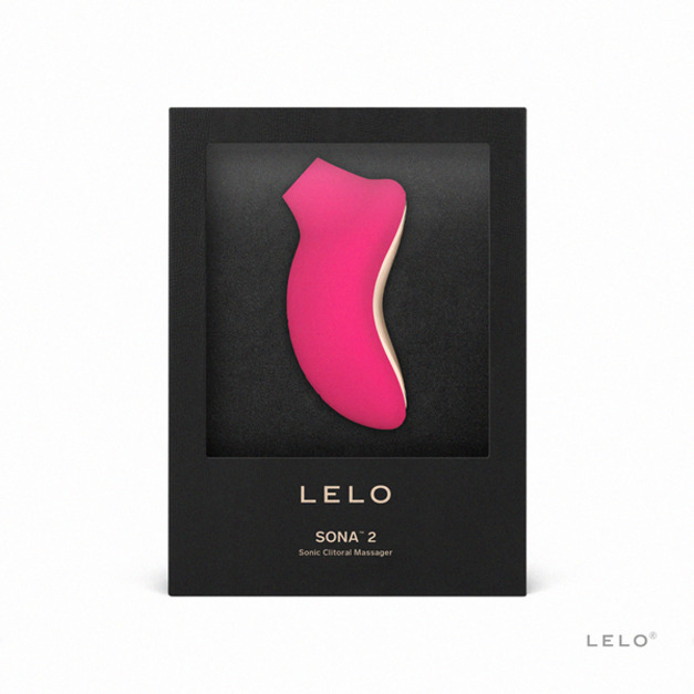 LELO SONA 2 索娜二代聲波吮吸式震動棒按摩器 櫻桃紅 LELO SONA 2 索娜二代聲波吮吸式震動棒按摩器 櫻桃紅