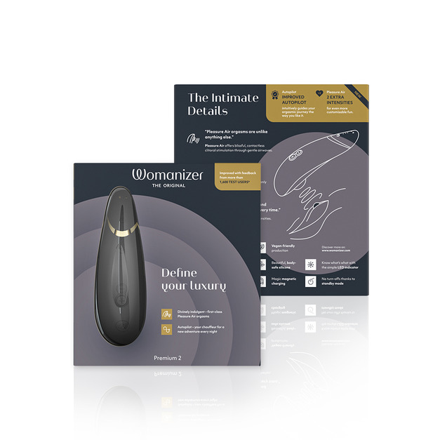 德國 Womanizer Premium 2 吸吮愉悅器 | 黑 德國 Womanizer Premium 2 吸吮愉悅器 | 黑