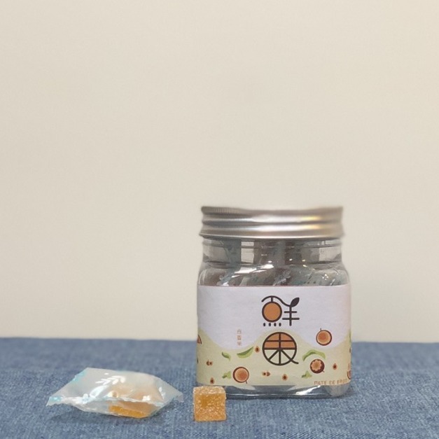 ★法式純素 ├ 埔里百香果┤鮮果Q百香果軟糖-小方瓶28公克 ★法式純素 ├ 埔里百香果┤鮮果Q百香果軟糖-小方瓶28公克