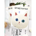 Fuyumoe暖芽⏩日本代購✈貓咪臉 滑鼠墊/螢幕擦拭布<1入> Fuyumoe暖芽⏩日本代購✈貓咪臉 滑鼠墊/螢幕擦拭布<1入>