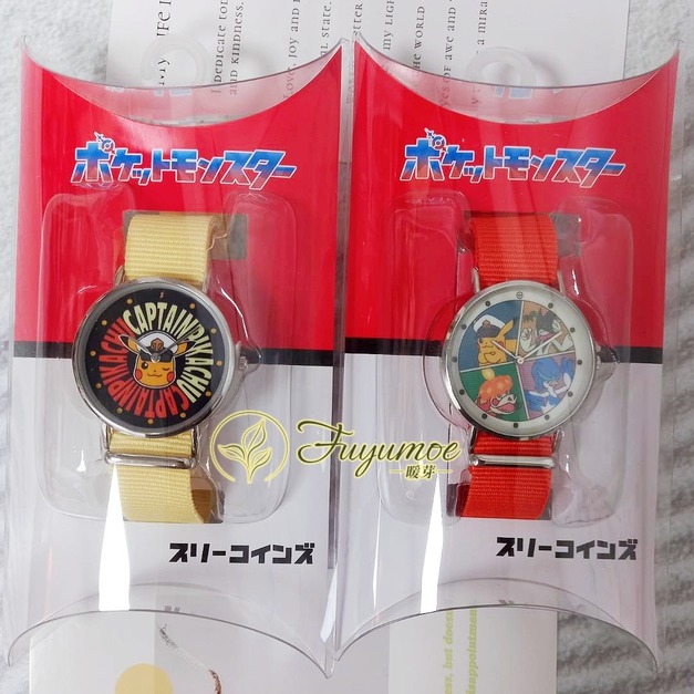Fuyumoe暖芽⏩日本購物✈期間限定 寶可夢 男女手錶/兒童錶✈二次元 動漫 皮卡丘 神奇寶貝 Fuyumoe暖芽⏩日本購物✈期間限定 寶可夢 男女手錶/兒童錶✈二次元 動漫 皮卡丘 神奇寶貝