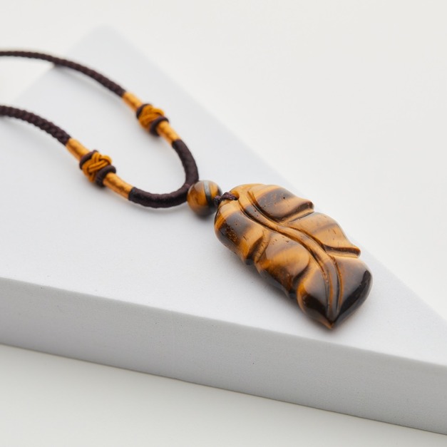 【商品】黃金虎眼石樹葉飾品一葉致富 【商品】黃金虎眼石樹葉飾品一葉致富