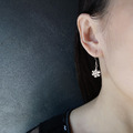 snowflake earrings_雪花耳環_2 snowflake earrings_雪花耳環_2