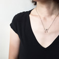 bow necklace_蝴蝶結項鍊 bow necklace_蝴蝶結項鍊