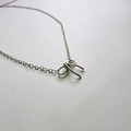 bow necklace_蝴蝶結項鍊_1 bow necklace_蝴蝶結項鍊_1