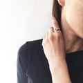 round heart ring_圓心戒指_3 round heart ring_圓心戒指_3