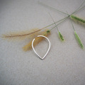 drop earring_水滴形耳骨環_1 drop earring_水滴形耳骨環_1