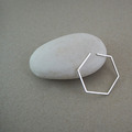 hexagon earring_六邊形耳骨環_2 hexagon earring_六邊形耳骨環_2