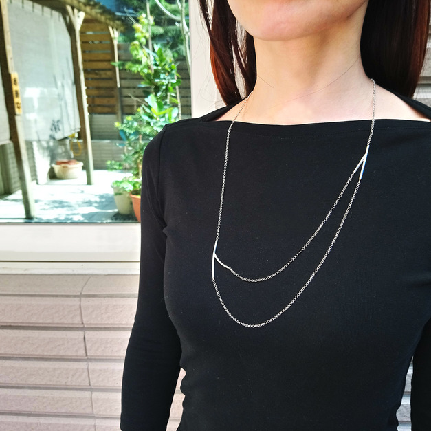 wishbone necklace_許願骨項鍊 wishbone necklace_許願骨項鍊