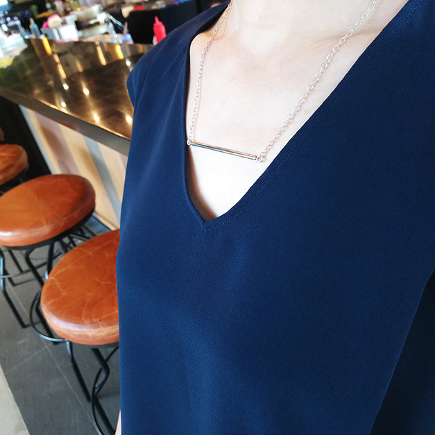 line necklace_直線項鍊 line necklace_直線項鍊