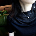 cube sugar necklace_方糖項鍊_2 cube sugar necklace_方糖項鍊_2