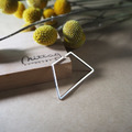 trapezoid earring_梯形耳骨環_3 trapezoid earring_梯形耳骨環_3