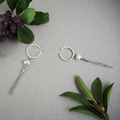 pearl tassel earring_珍珠流蘇耳骨環_1 pearl tassel earring_珍珠流蘇耳骨環_1