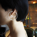 pearl round a earring_珍珠圓框a耳骨環_2 pearl round a earring_珍珠圓框a耳骨環_2