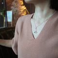 ginkgo necklace_銀杏項鍊_2 ginkgo necklace_銀杏項鍊_2