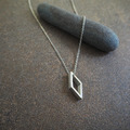 rhombus necklace_菱形項鍊_6 rhombus necklace_菱形項鍊_6