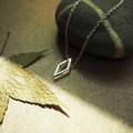 rhombus necklace_菱形項鍊_4 rhombus necklace_菱形項鍊_4