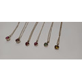 spot Tourmaline necklace_點睛碧璽項鍊_2 spot Tourmaline necklace_點睛碧璽項鍊_2