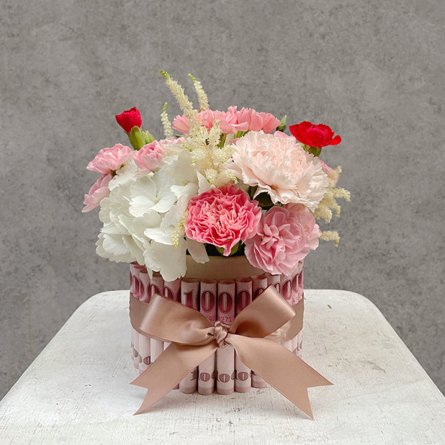 鈔票鮮花花盆花 B0251013 鈔票鮮花花盆花 B0251013