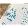 【純手工絹印】寶貝的學習布旗 九九乘法表 套色絹印布掛旗_2 【純手工絹印】寶貝的學習布旗 九九乘法表 套色絹印布掛旗_2