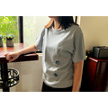 貓之日常 - 厚磅舒適純棉T-Shirt 手工雙色套印_3 貓之日常 - 厚磅舒適純棉T-Shirt 手工雙色套印_3