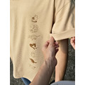 貓之日常 - 厚磅舒適純棉T-Shirt 手工雙色套印_4 貓之日常 - 厚磅舒適純棉T-Shirt 手工雙色套印_4