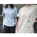 貓之日常 - 厚磅舒適純棉T-Shirt 手工雙色套印 貓之日常 - 厚磅舒適純棉T-Shirt 手工雙色套印