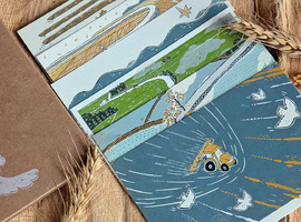 節氣稻曆明信片 節氣稻曆明信片